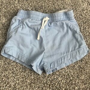 Light Blue Cadets Drawstring Shorts